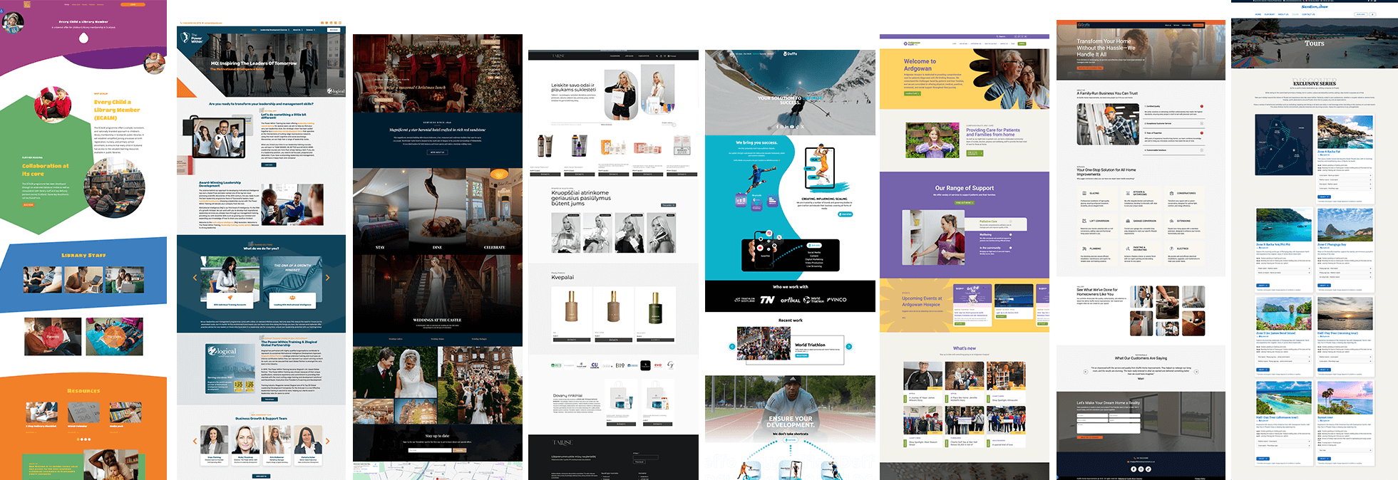 website design example