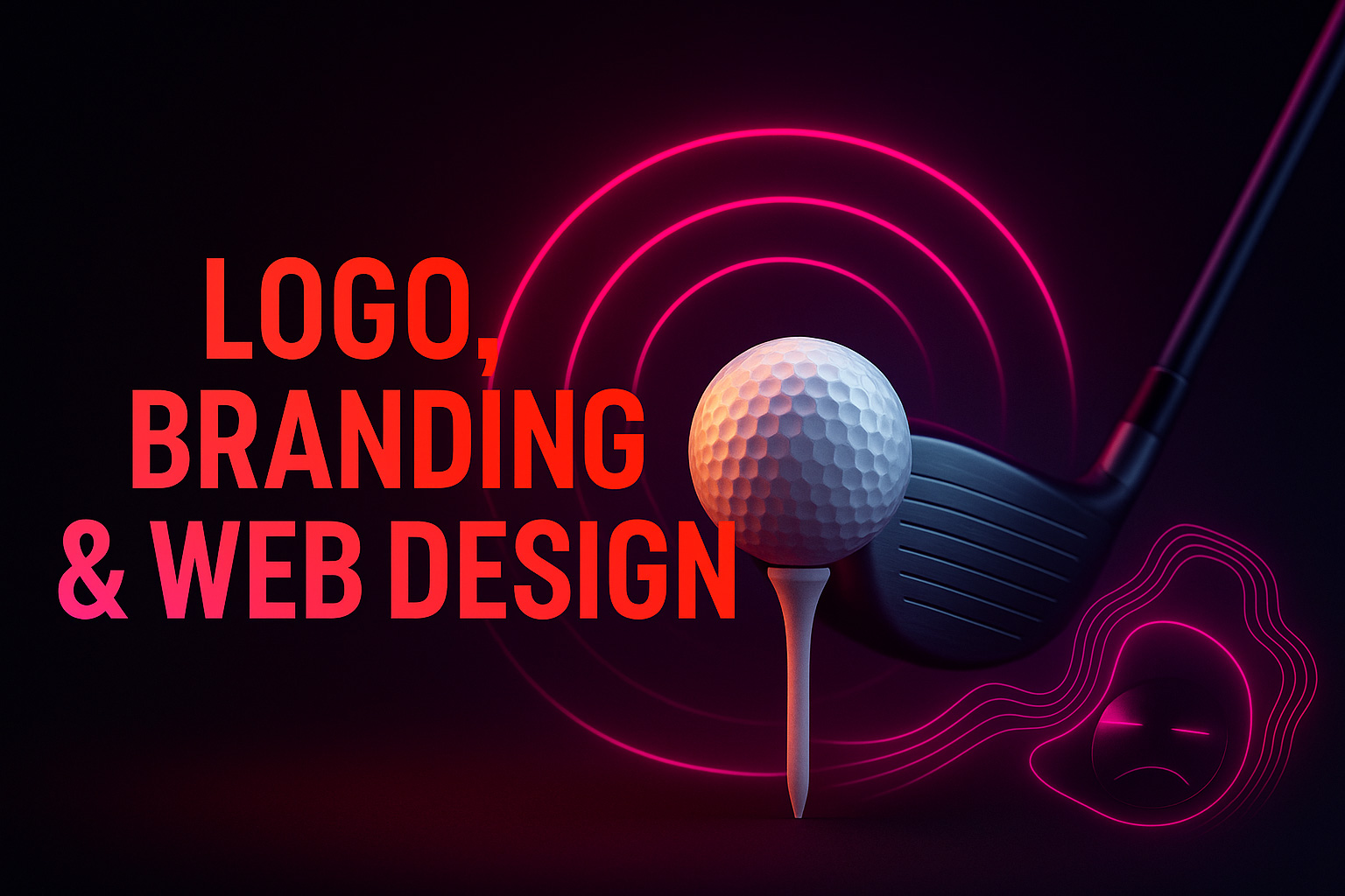 Glasgow logo design concept by Purple Moon Designs for small businesses